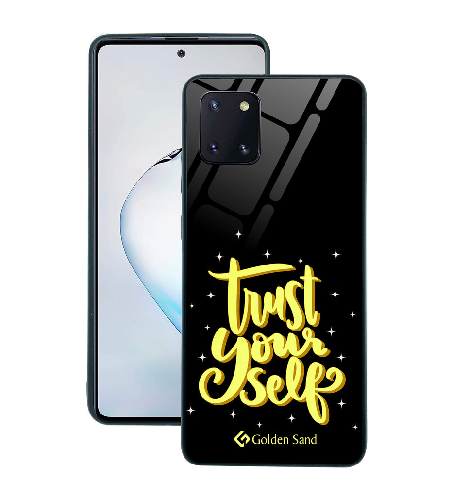 Samsung Galaxy Note10 Lite Designer Case Tempered Glass Series