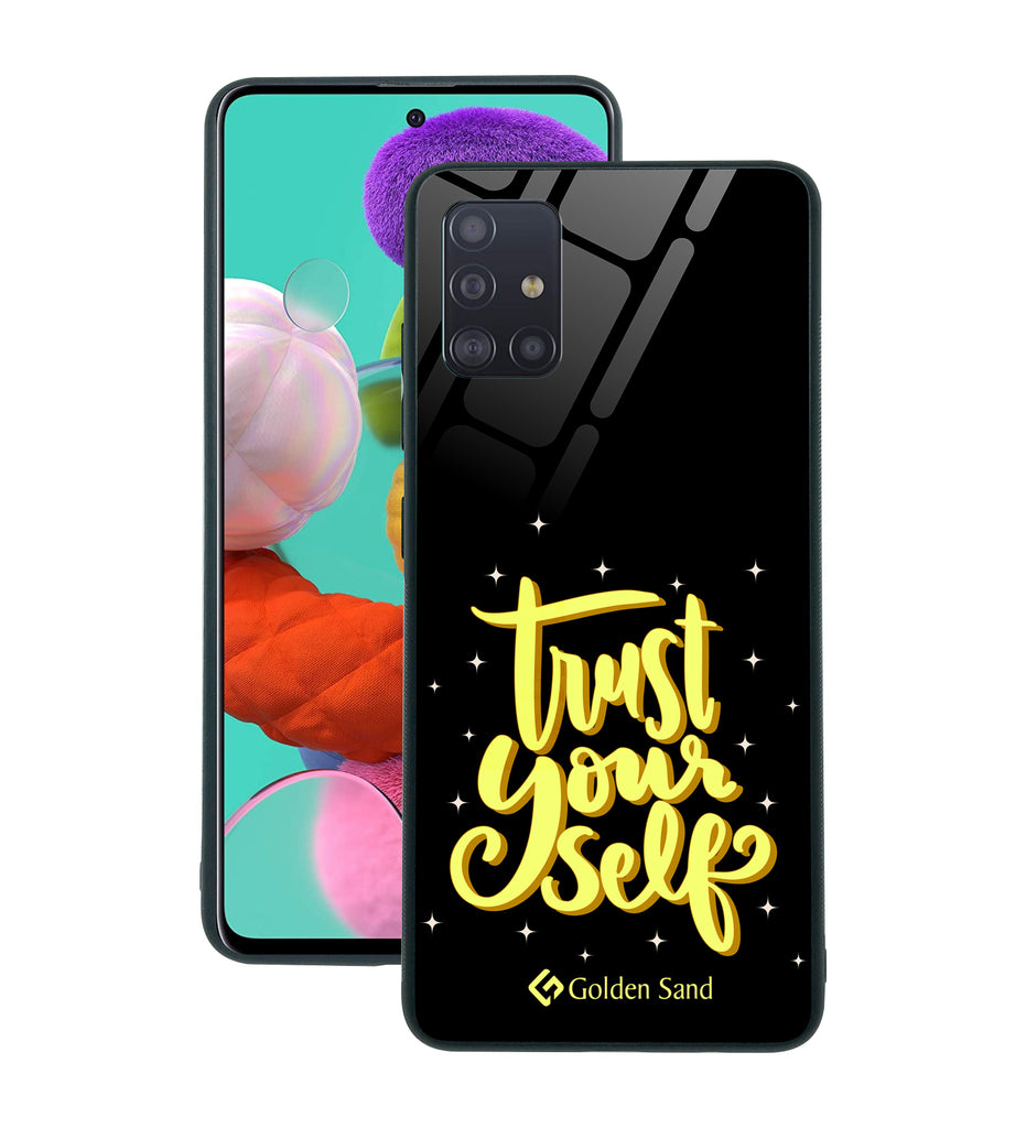 Samsung Galaxy A51 Designer Case Tempered Glass Series