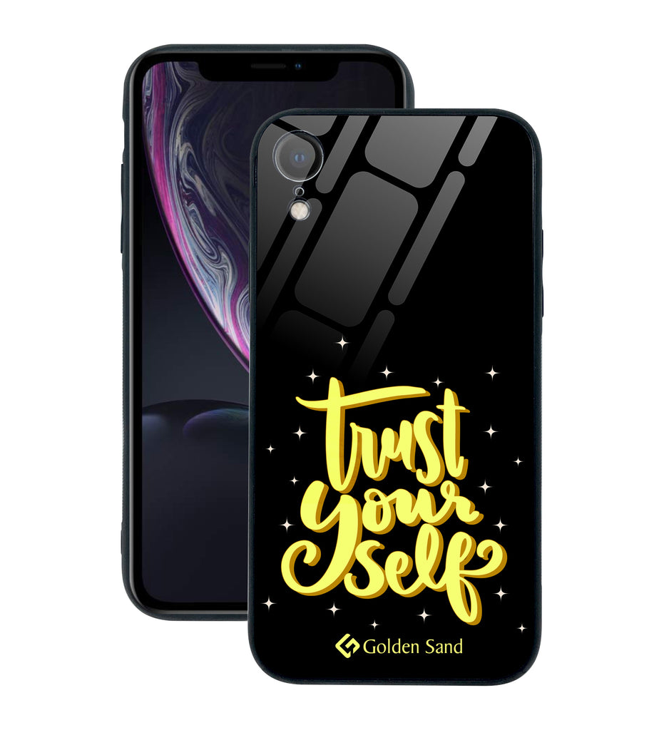 Apple iPhone XR Designer Case Tempered Glass Series