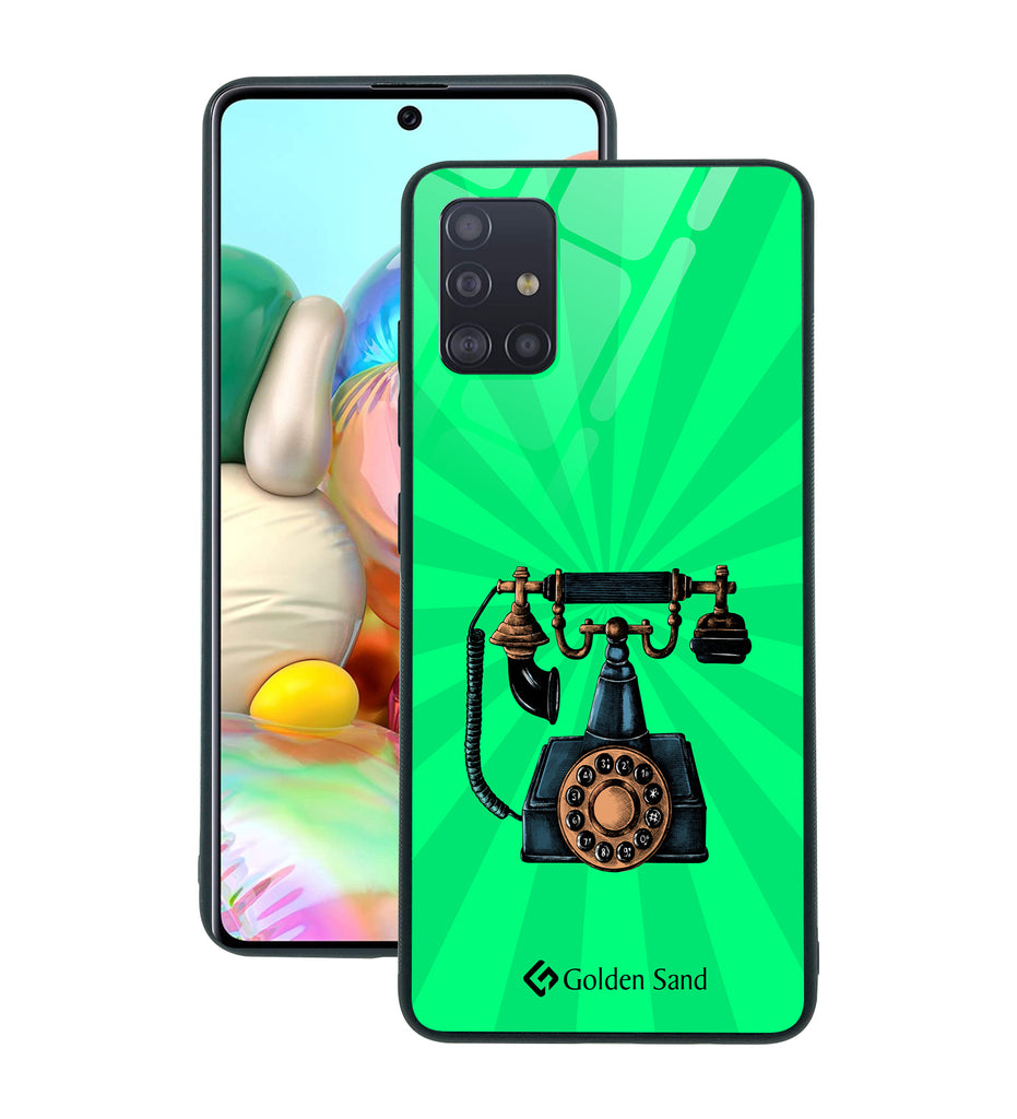 Samsung Galaxy A71 Designer Case Tempered Glass Series