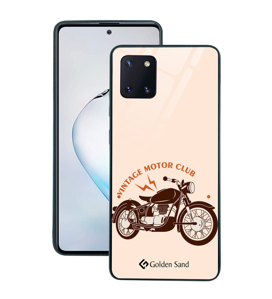 Samsung Galaxy Note10 Lite Designer Case Tempered Glass Series