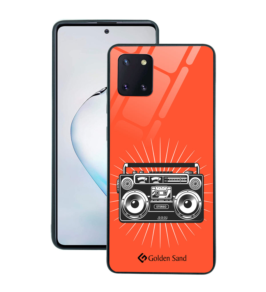 Samsung Galaxy Note10 Lite Designer Case Tempered Glass Series