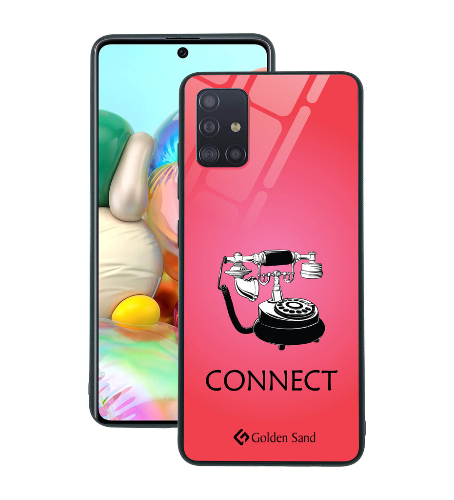 Samsung Galaxy A71 Designer Case Tempered Glass Series