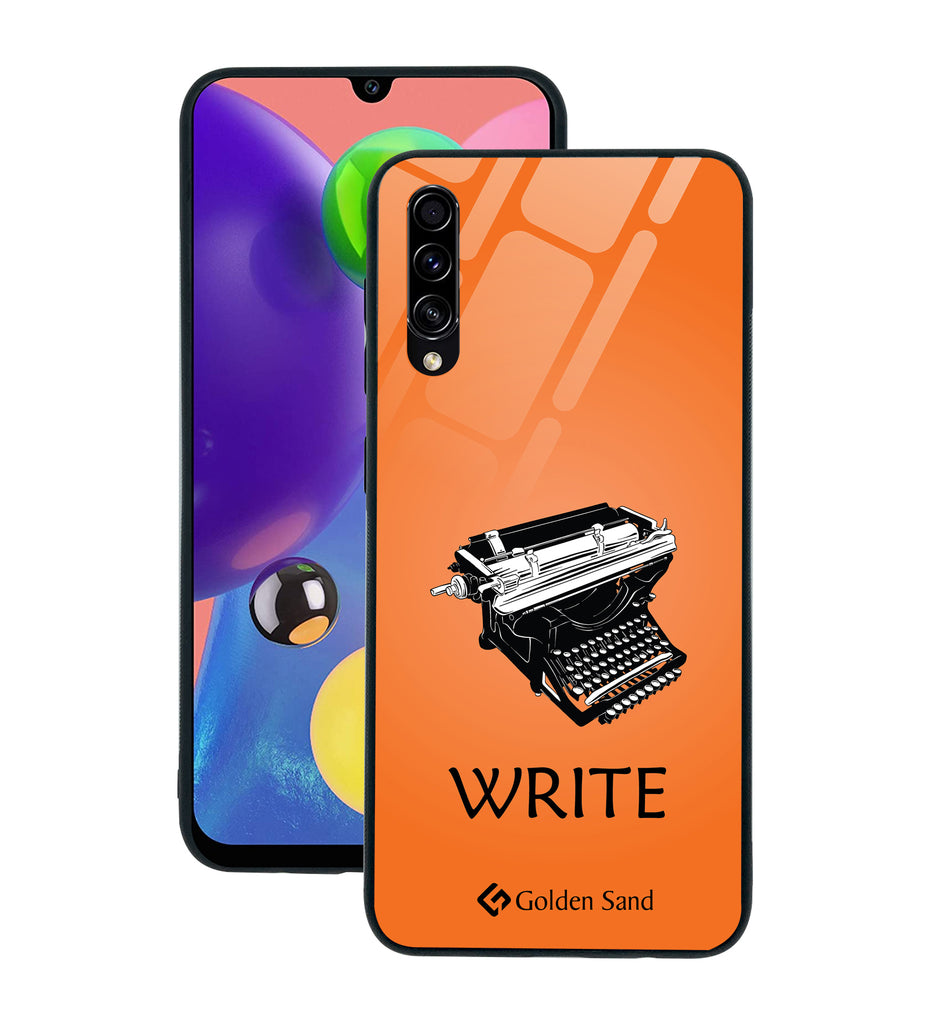 Samsung Galaxy A70s Designer Case Tempered Glass Series