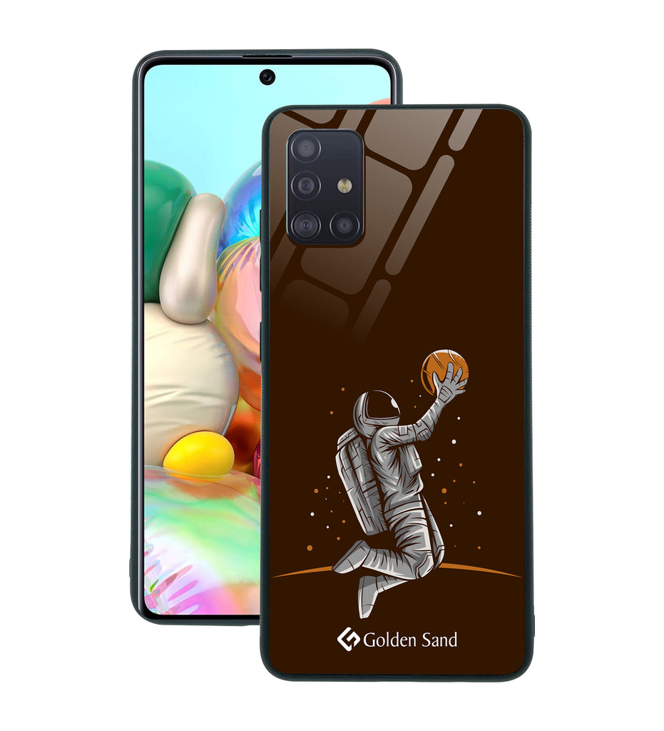 Samsung Galaxy A71 Designer Case Tempered Glass Series
