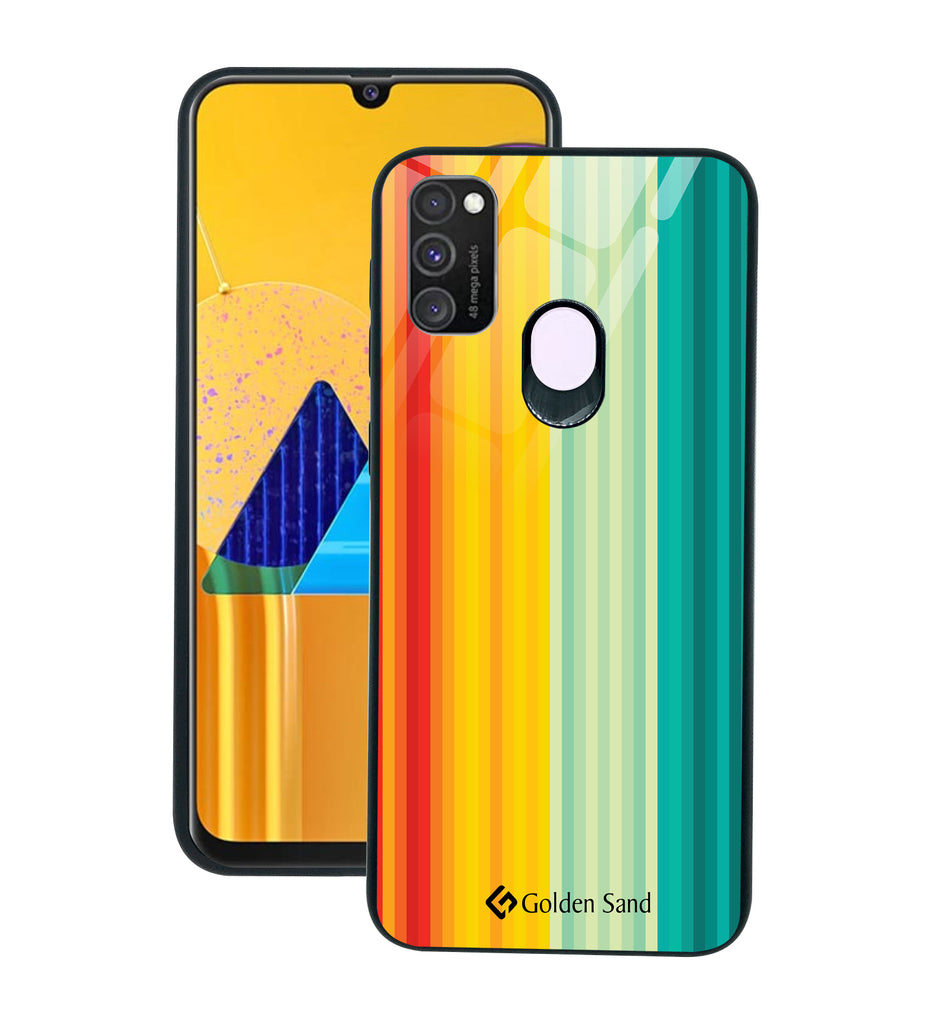 Samsung Galaxy M30s Designer Case Tempered Glass Series