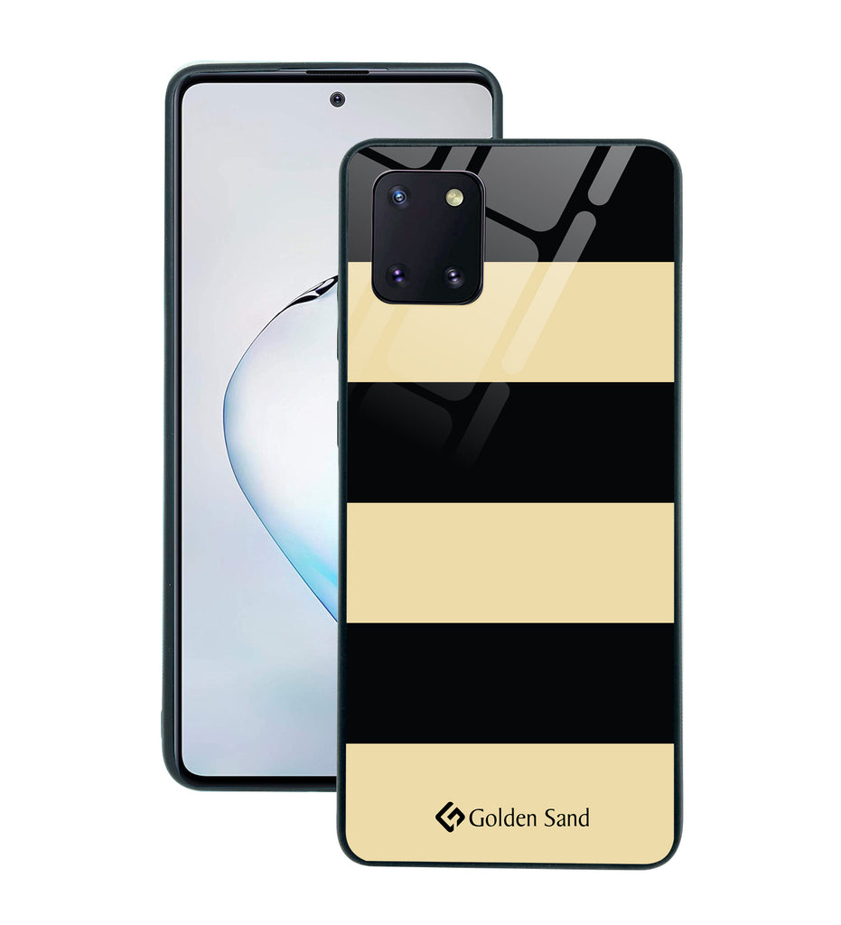 Samsung Galaxy Note10 Lite Designer Case Tempered Glass Series