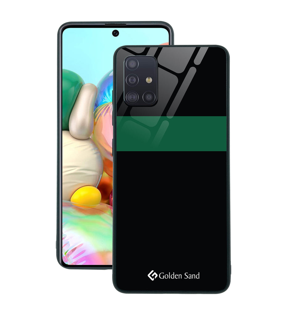 Samsung Galaxy A71 Designer Case Tempered Glass Series
