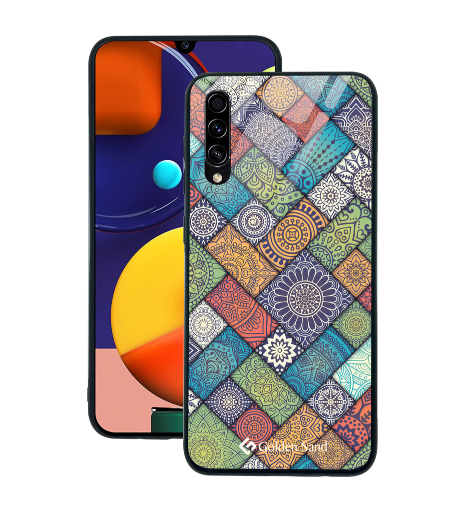Samsung Galaxy A50s Designer Case Tempered Glass Series