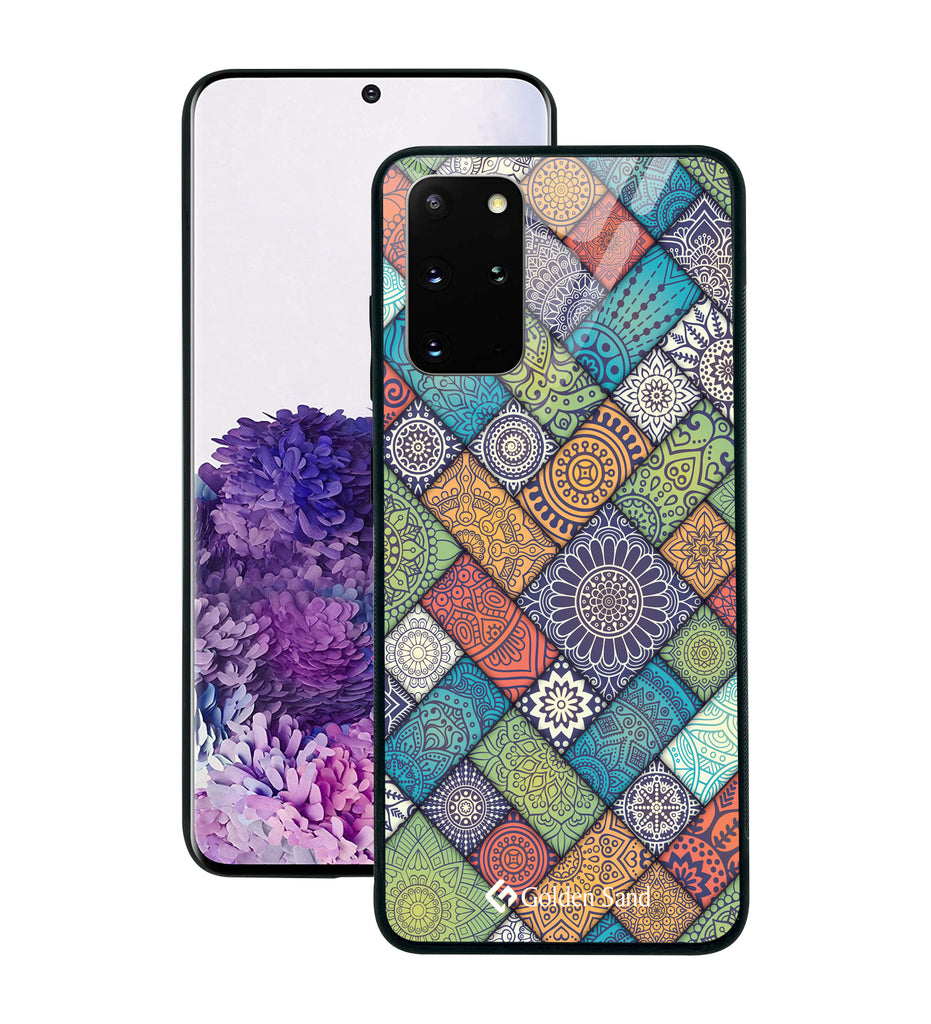 Samsung Galaxy S20 + Designer Case Tempered Glass Series