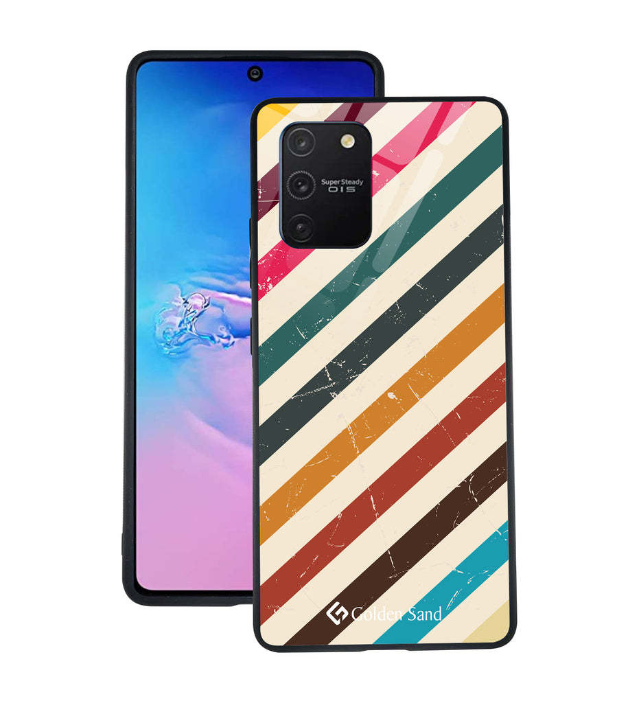 Samsung Galaxy S10 Lite Designer Case Tempered Glass Series