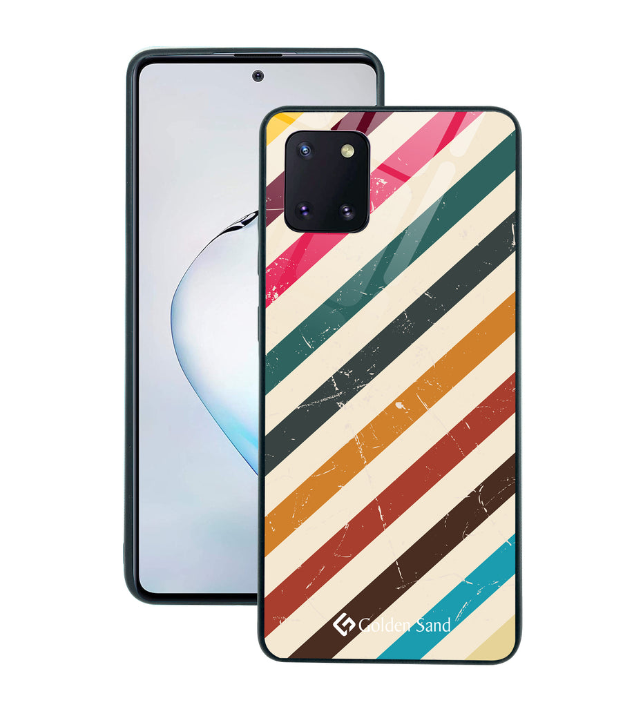 Samsung Galaxy Note10 Lite Designer Case Tempered Glass Series