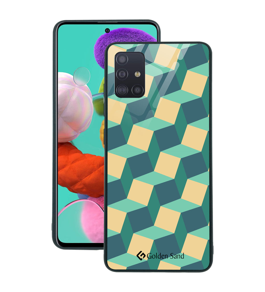 Samsung Galaxy A51 Designer Case Tempered Glass Series