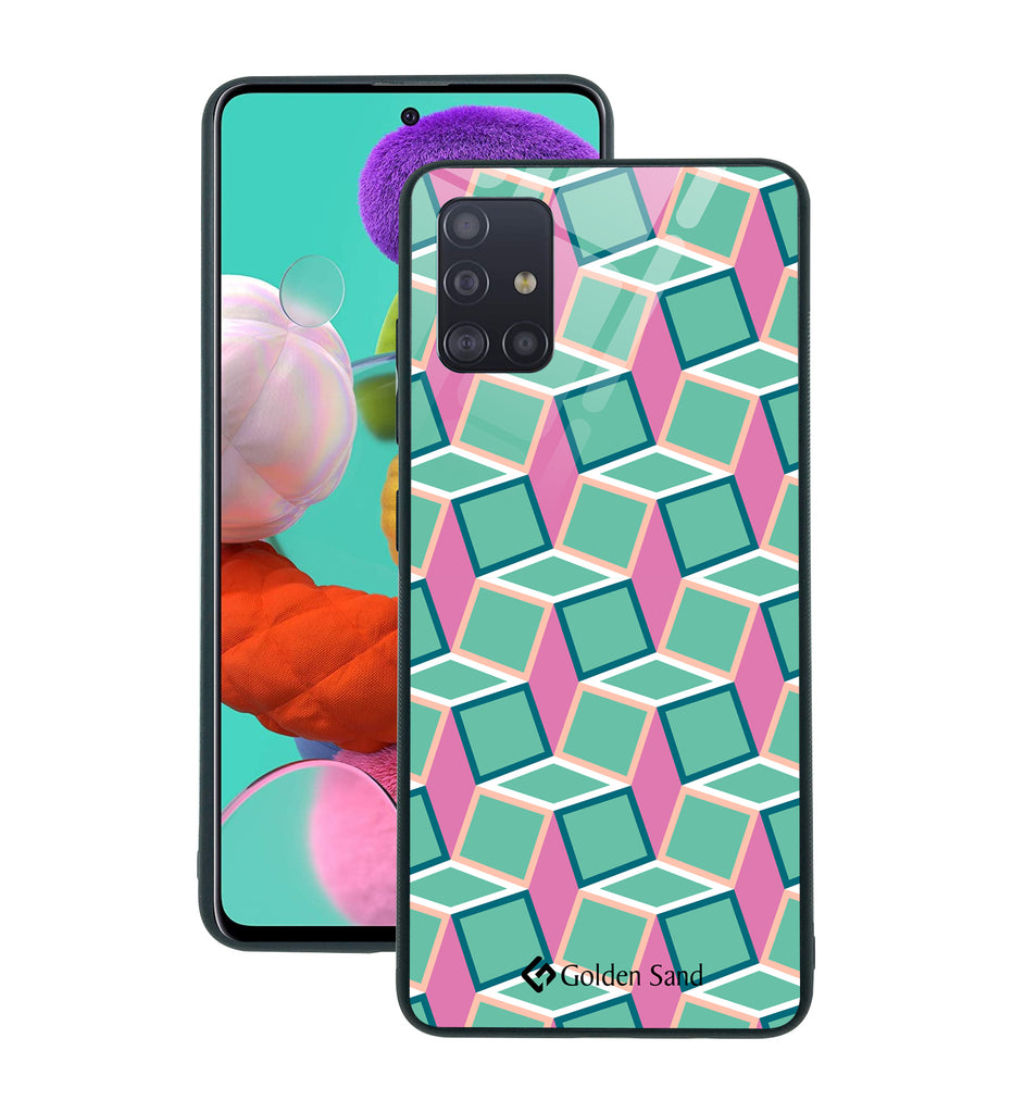Samsung Galaxy A51 Designer Case Tempered Glass Series