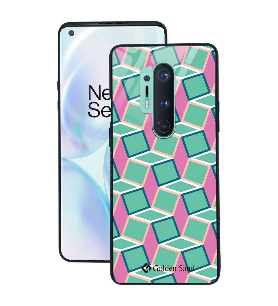 OnePlus 8 Pro Designer Case Tempered Glass Series