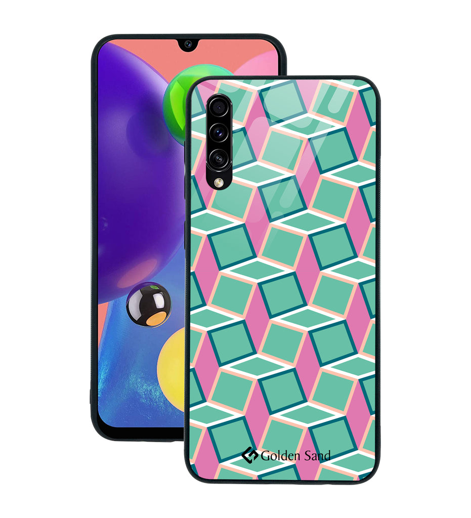 Samsung Galaxy A70s Designer Case Tempered Glass Series