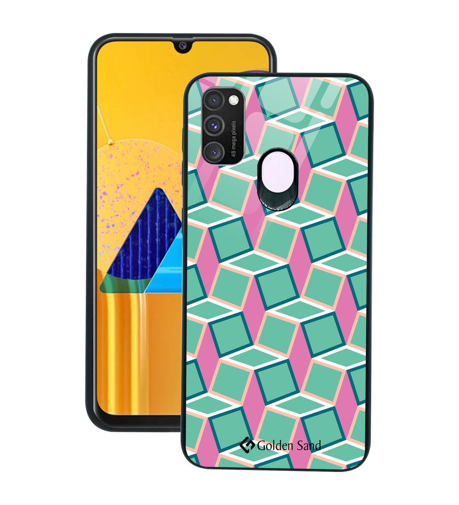 Samsung Galaxy M30s Designer Case Tempered Glass Series