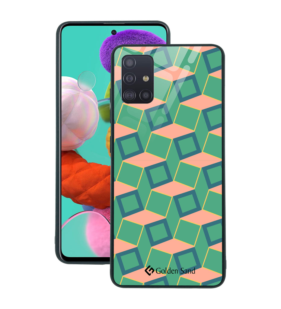 Samsung Galaxy A51 Designer Case Tempered Glass Series