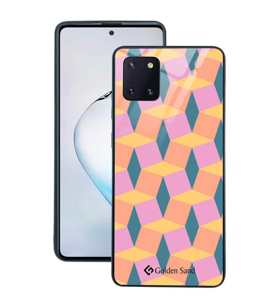 Samsung Galaxy Note10 Lite Designer Case Tempered Glass Series