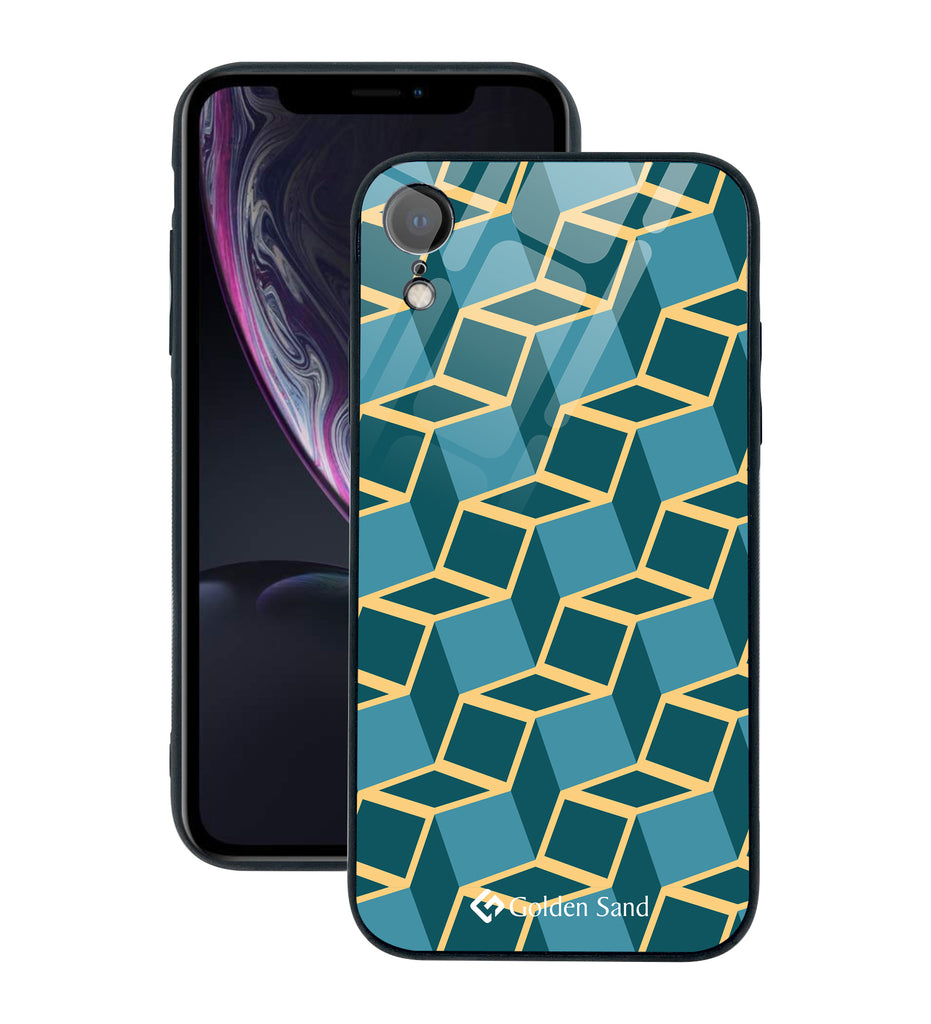 Apple iPhone XR Designer Case Tempered Glass Series