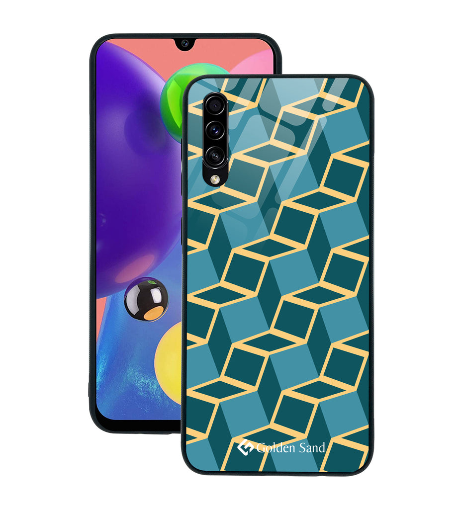 Samsung Galaxy A70s Designer Case Tempered Glass Series