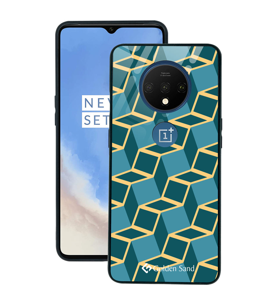 OnePlus 7T Designer Case Tempered Glass Series