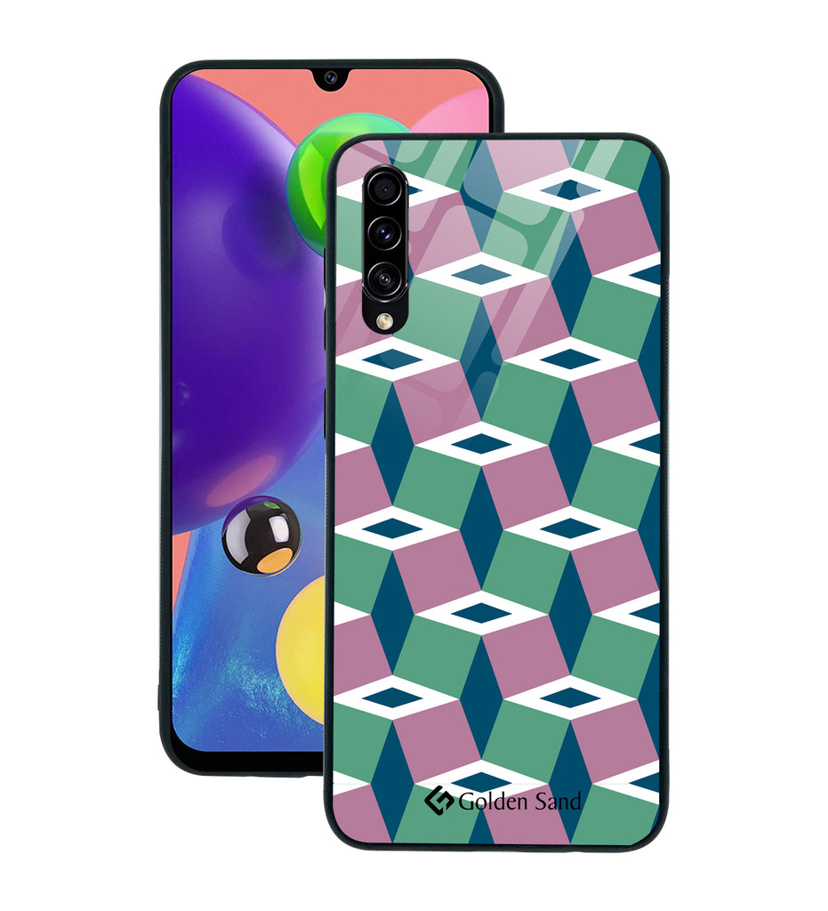 Samsung Galaxy A70s Designer Case Tempered Glass Series