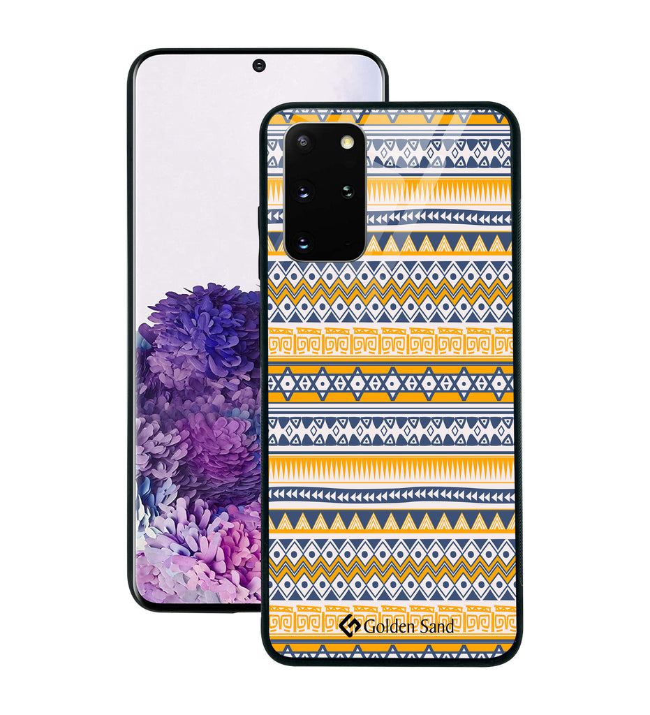 Samsung Galaxy S20 + Designer Case Tempered Glass Series