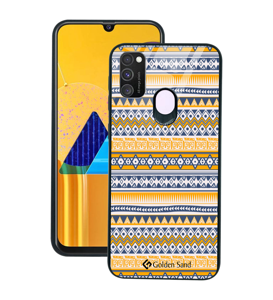 Samsung Galaxy M30s Designer Case Tempered Glass Series