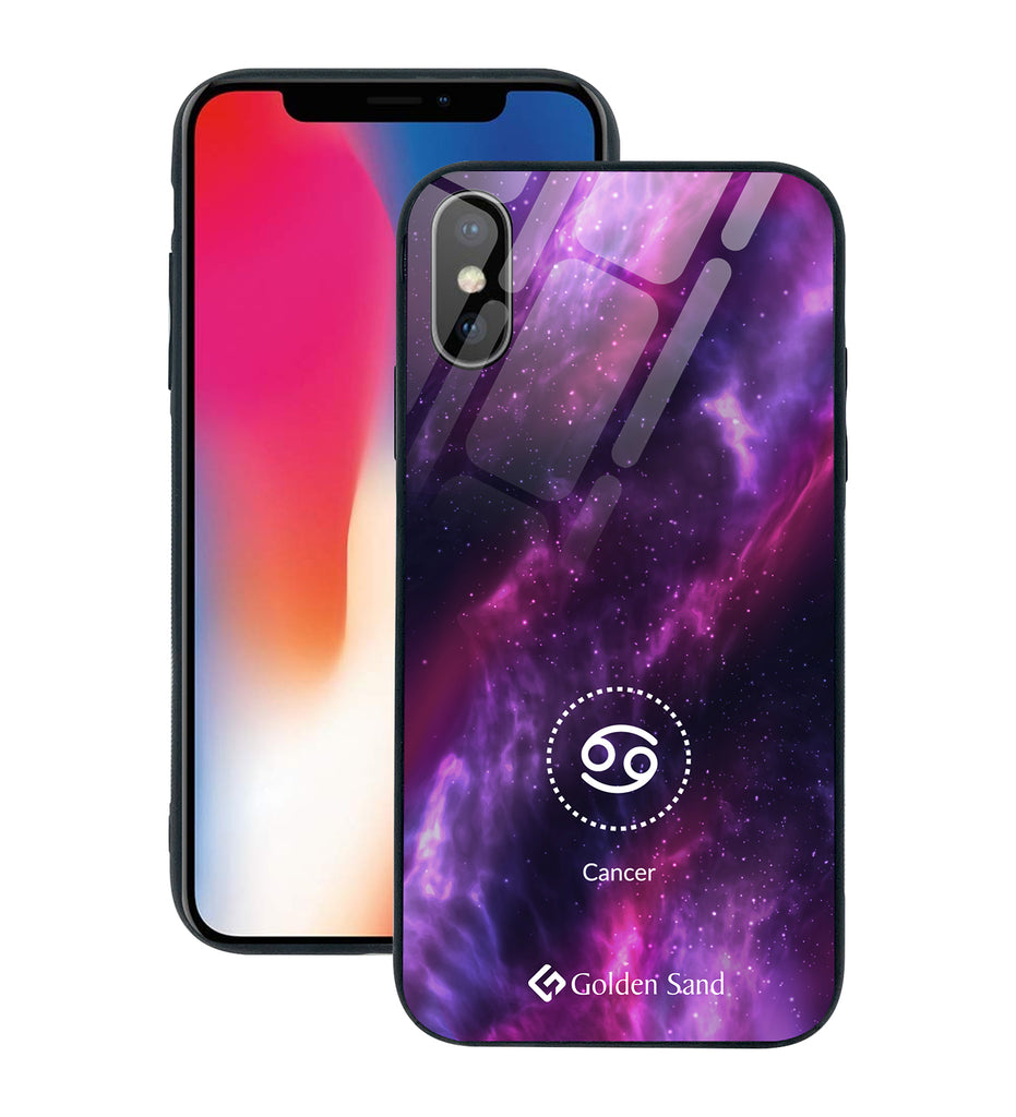 Apple iPhone X, XS Designer Case Tempered Glass Series