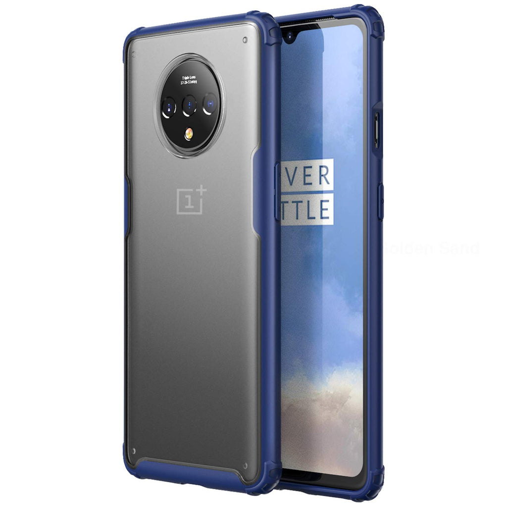 OnePlus 7T, 6.55 inch Rugged Frosted Back Cover