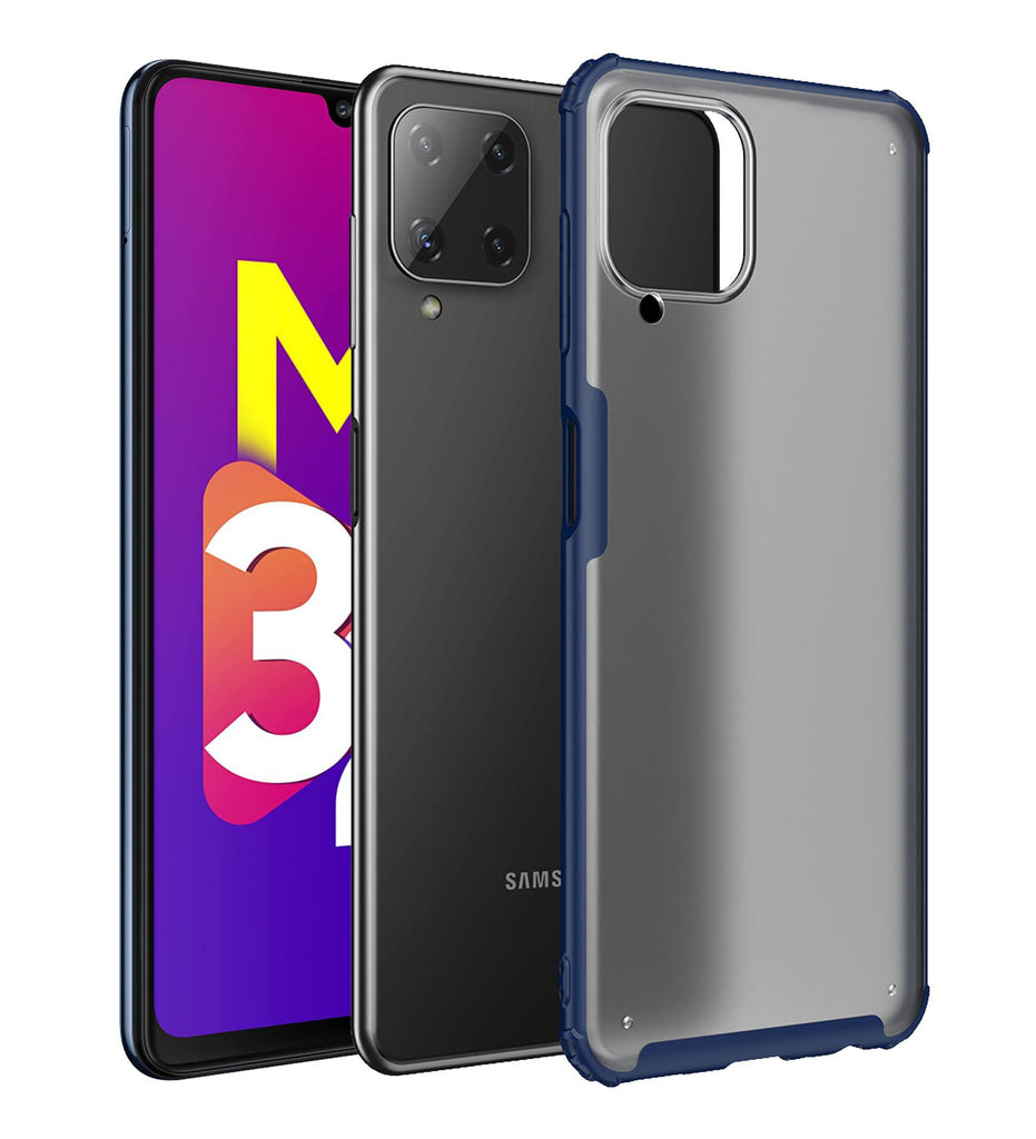 Samsung Galaxy M32, 6.4 inch Rugged Frosted Back Cover
