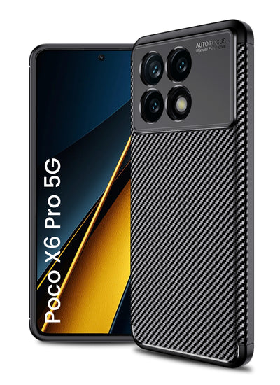 Poco X6 Pro 5G, 6.67 inch Aramid Texture Back Cover