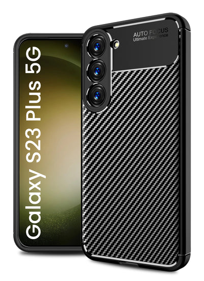 Samsung Galaxy S23+ Plus 5G (6.6 inch) Back Cover | Aramid Fiber Series, Black