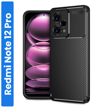 Redmi Note 12 Pro 5G (6.67 inch) Back Cover | Aramid Fiber Series, Black