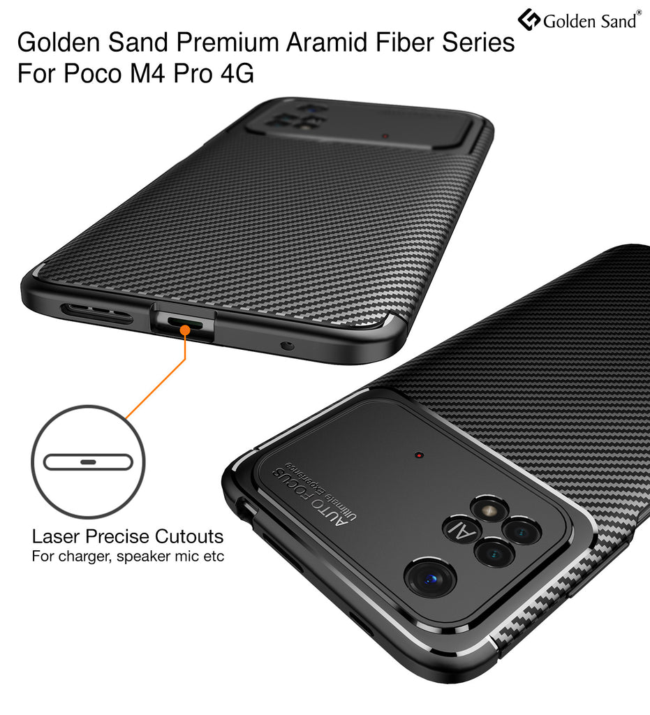 HULLIN Custodia Compatibile Con POCO M4 Pro (4G) (6.43), Cover Protettiva Pelle PU - Zaffiro
