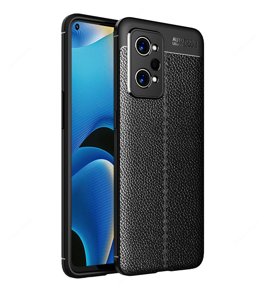 Realme GT Neo 2, 6.62 inch Leather Texture Back Cover