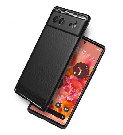 Google Pixel 6 5G, 6.4 inch Carbon Fibre Back Cover