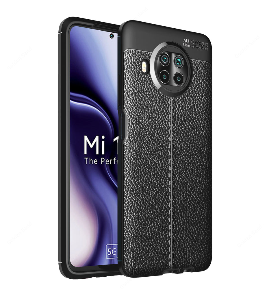 Mi 10i 5G, 6.67 inch Leather Texture Back Cover