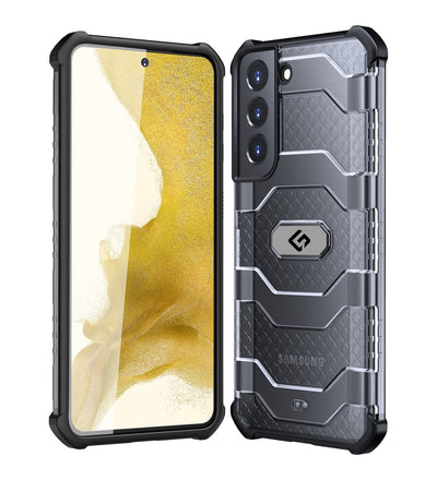 Explorer Series [Certified Military Grade Protection] Back Cover for Samsung Galaxy S22+ Plus 5G, 6.6 inch, Space Black