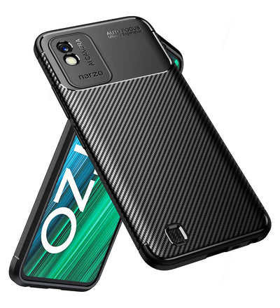 Realme Narzo 50i, 6.5 inch Aramid Texture Back Cover