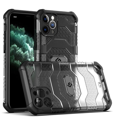 Explorer Series [Certified Military Grade Protection] Back Cover for Apple iPhone 11 Pro (5.8 inch), Space Black