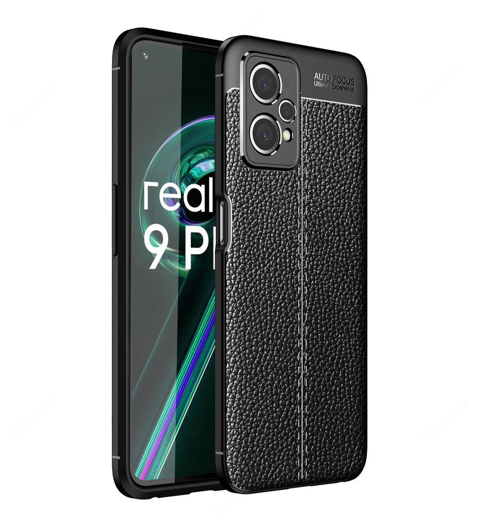 Realme 9 Pro 5G, 6.6 inch Leather Texture Back Cover