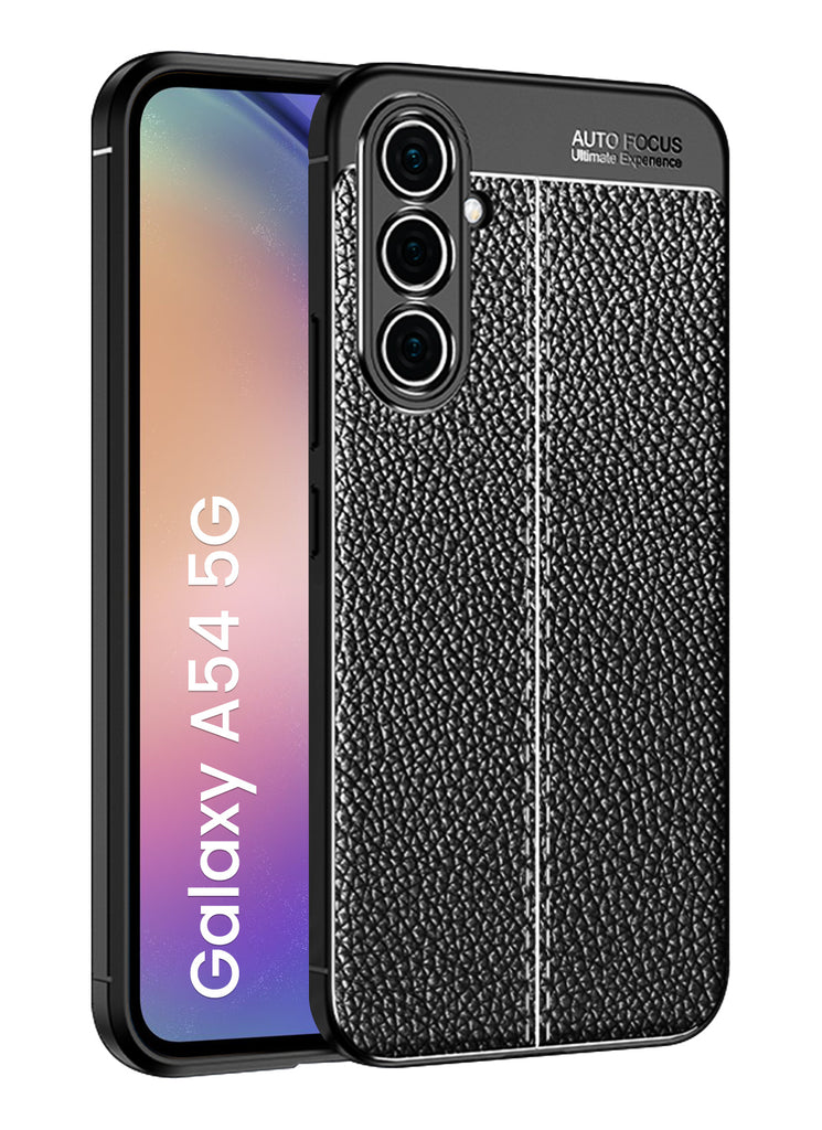 Samsung Galaxy A54 5G, 6.3 inch Leather Texture Back Cover