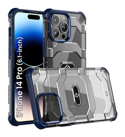 Apple iPhone 14 Pro (6.1 inch) Back Cover | Explorer Series, Deep Blue