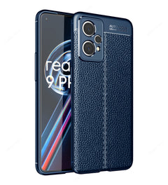 Vegan Leather Blue
