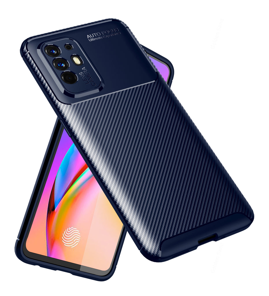 Oppo F19 Pro+ Plus , 6.43 inch Aramid Texture Back Cover