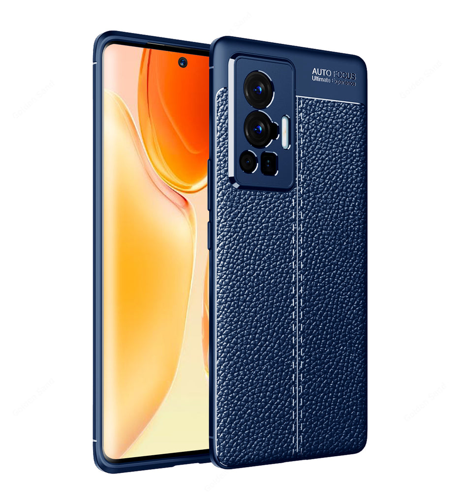 Vivo X70 Pro, 6.56 inch Leather Texture Back Cover