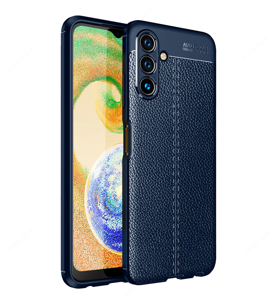 Samsung Galaxy A04s, 6.5 inch Leather Texture Back Cover