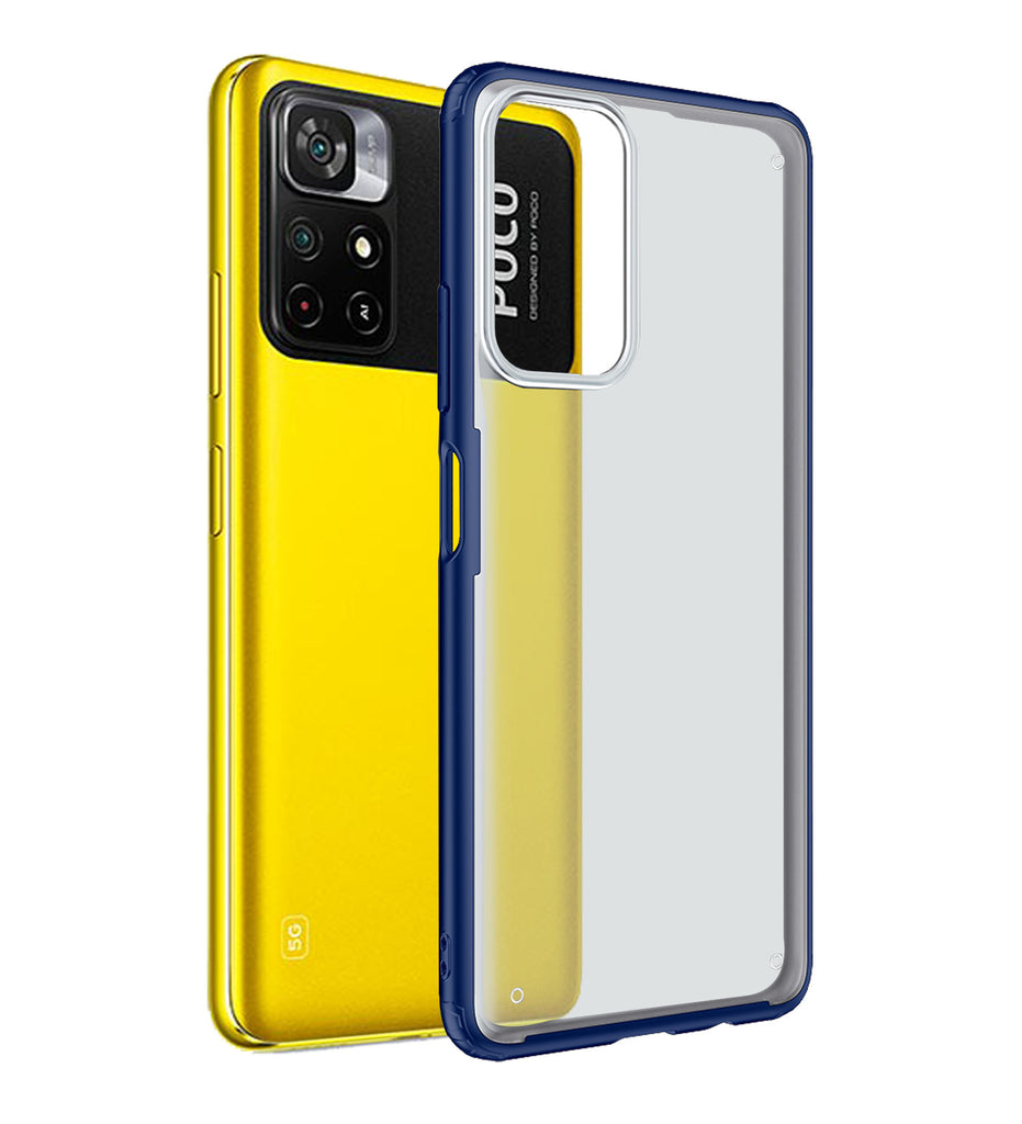 Poco M4 Pro 5G, 6.6 inch Rugged Frosted Back Cover